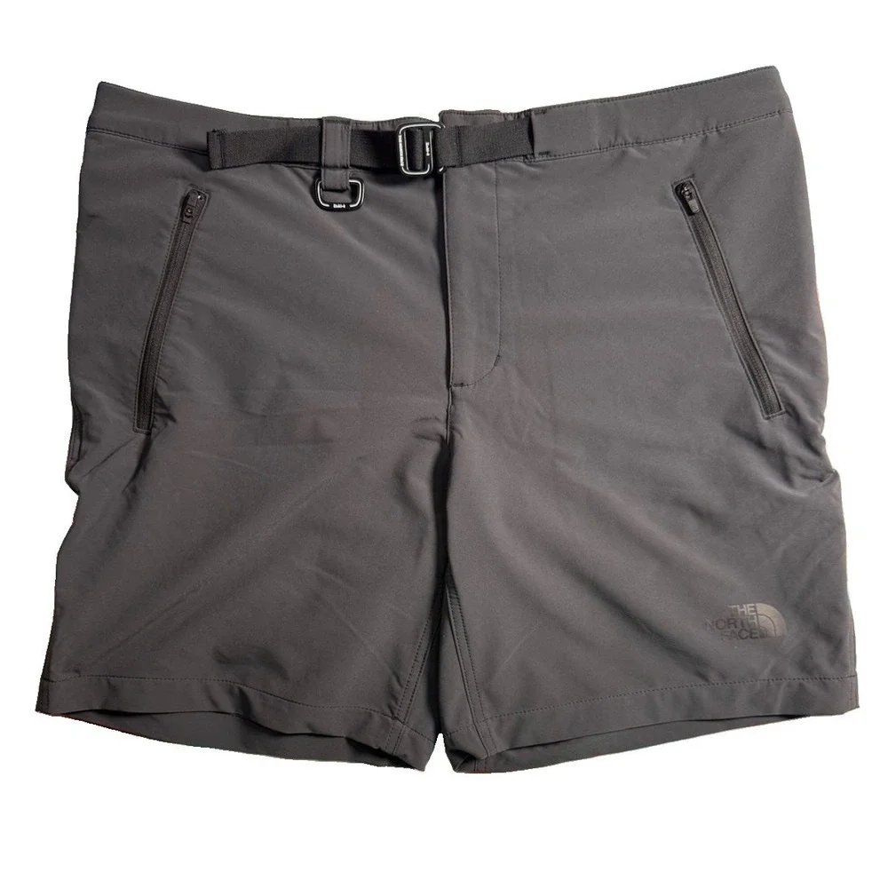 The North Face Mens Paramount Pro Gray Technical Hiking Shorts Large 36x8 NWOT